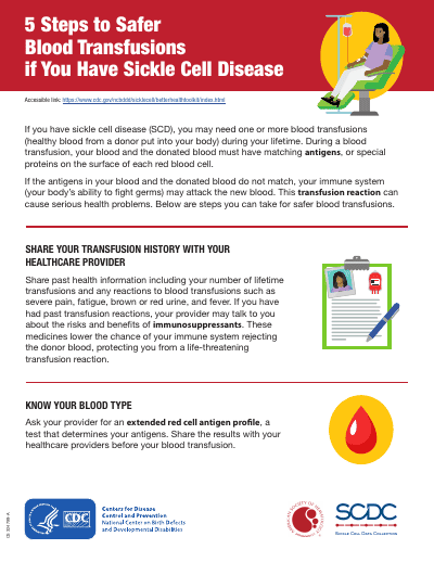 5 Steps to Safer Blood Transfusions (SCD) preview