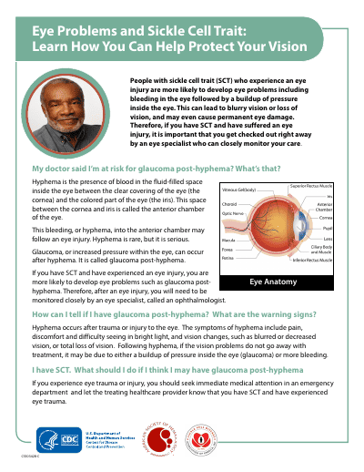 Eye Problems and Sickle Cell Trait — Protect Your Vision preview
