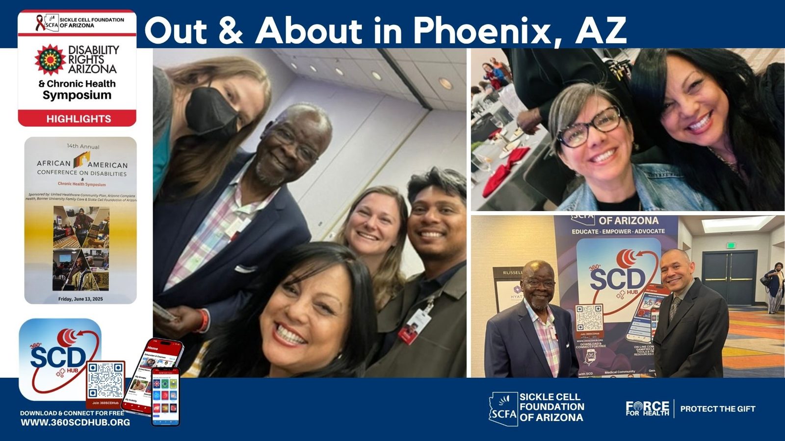 Friends and partners at the SCFA table