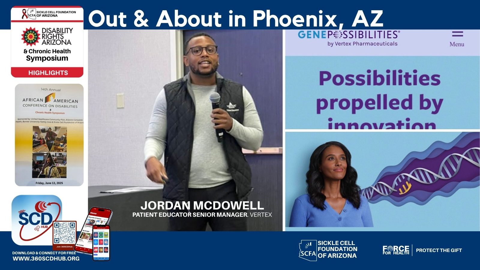 Jordan McDowell, Patient Educator Senior Manager, Vertex