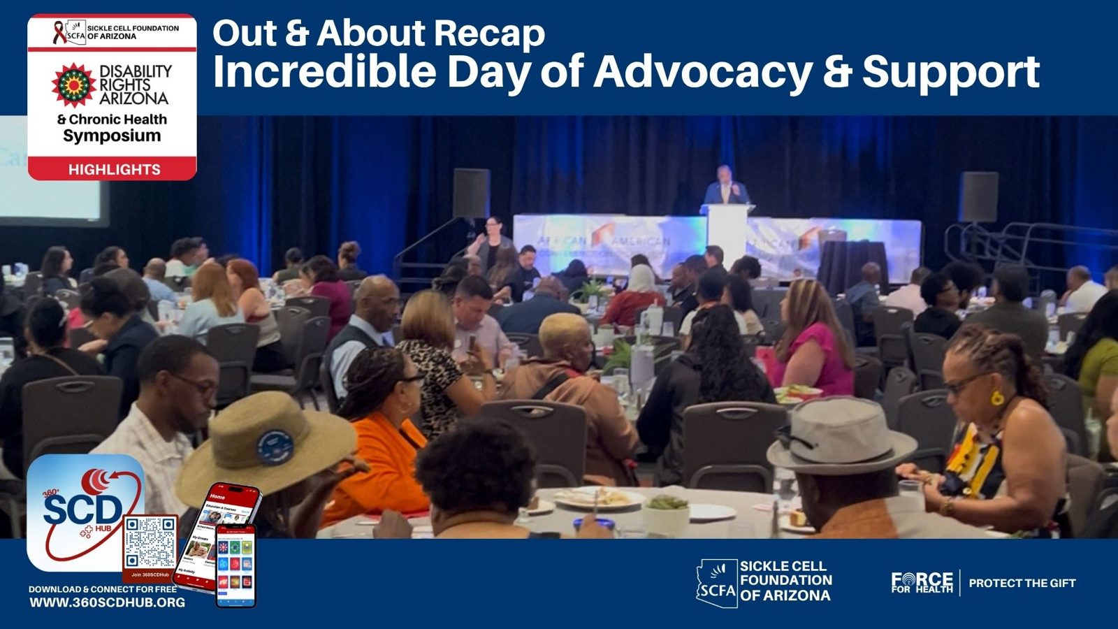 An incredible day of advocacy and support
